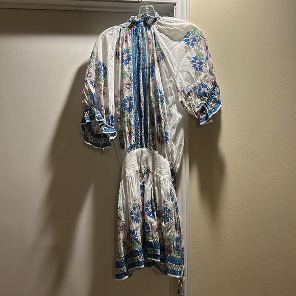 Juliet Dunn London Dress 100% Cotton Size 1 - Picture 3 of 6